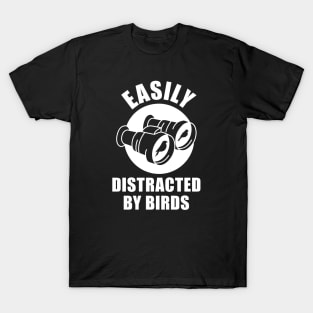 Easily Distracted By Birds T-Shirt